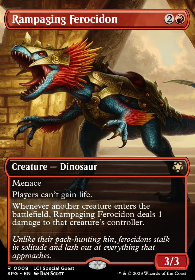 Rampaging Ferocidon feature for Discover-Dinos