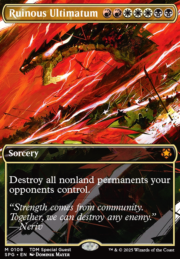 Ruinous Ultimatum feature for Righteous Fury