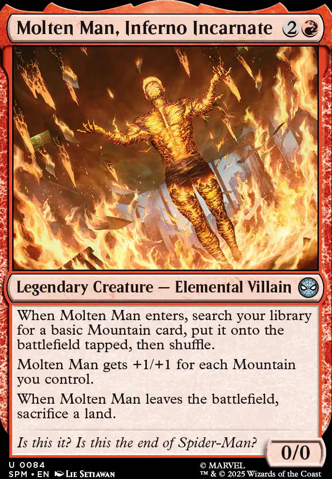 Molten Man, Inferno Incarnate Molten Man, Inferno Incarnate