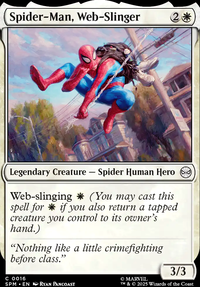Spider-Man, Web-Slinger feature for Web-Slinging Combo