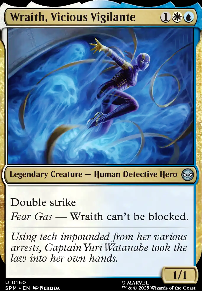 Featured card: Wraith, Vicious Vigilante