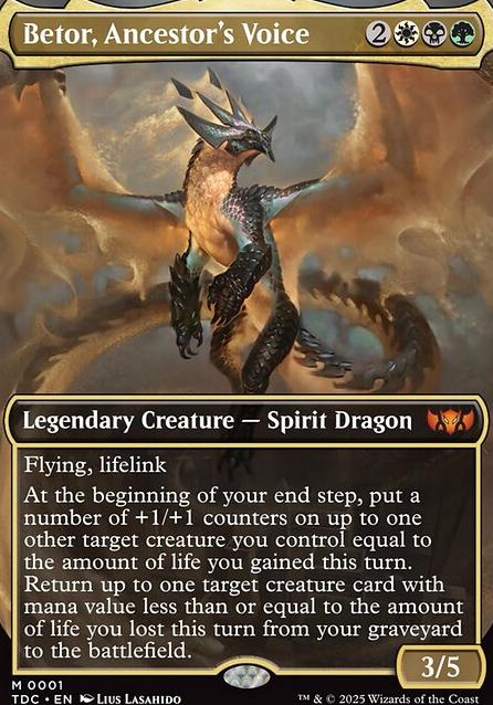Betor, Ancestor's Voice feature for Betor’s Mighty Life