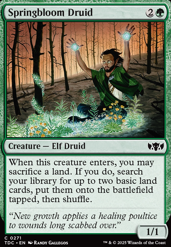 Springbloom Druid Springbloom Druid