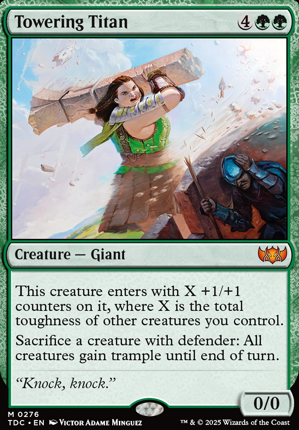 Towering Titan Towering Titan