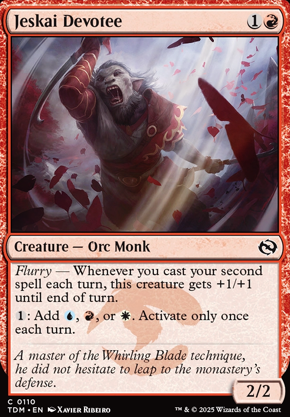 Jeskai Devotee Jeskai Devotee