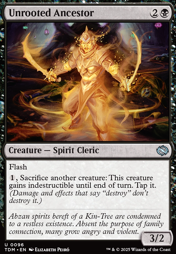 Unrooted Ancestor Unrooted Ancestor