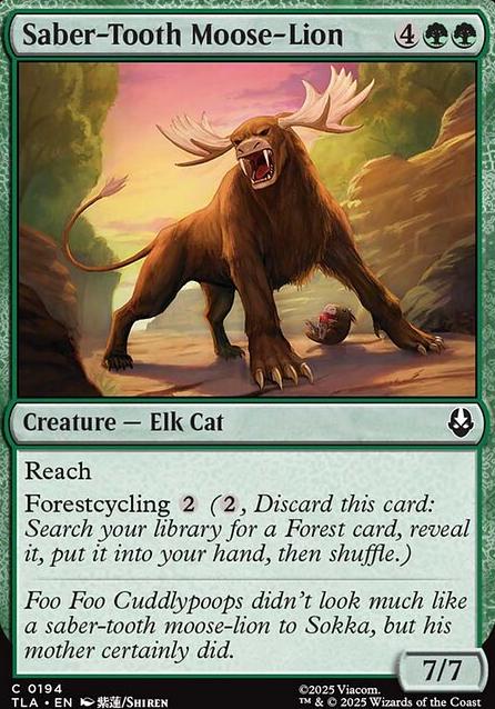 Saber-Tooth Moose-Lion