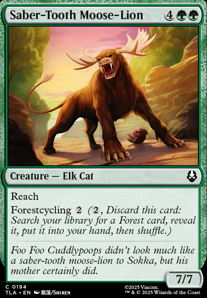 Saber-Tooth Moose-Lion