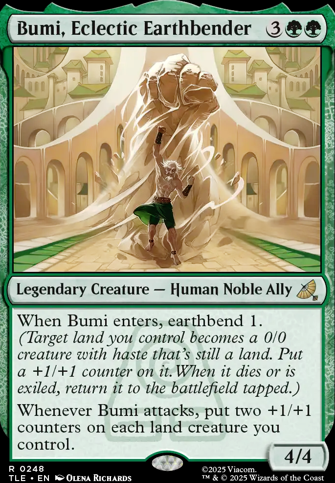 Bumi, Eclectic Earthbender