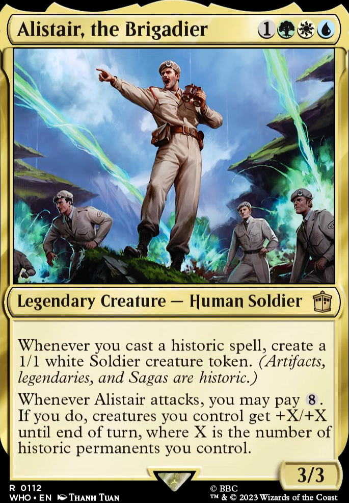 Featured card: Alistair, the Brigadier