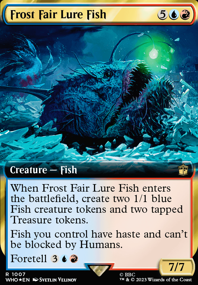 Frost Fair Lure Fish feature for Brudiclad's token Shenanigans