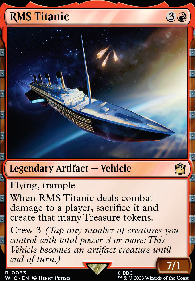 Featured card: RMS Titanic