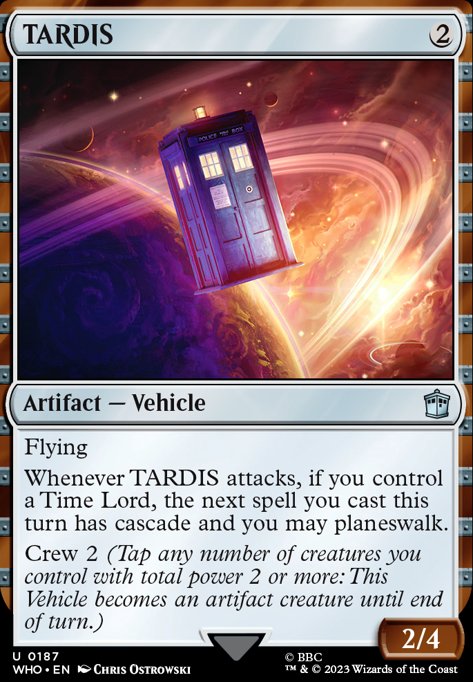 TARDIS feature for Doctors Just Wanna Have Fun