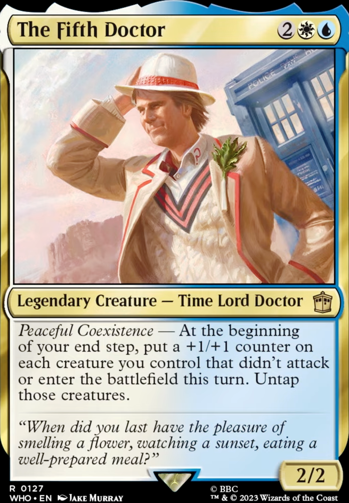 Featured card: The Fifth Doctor