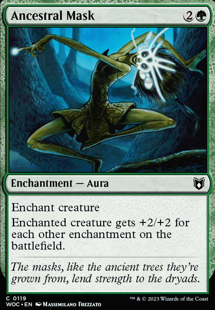 Ancestral Mask feature for Pauper Sneaky Fish vol.2