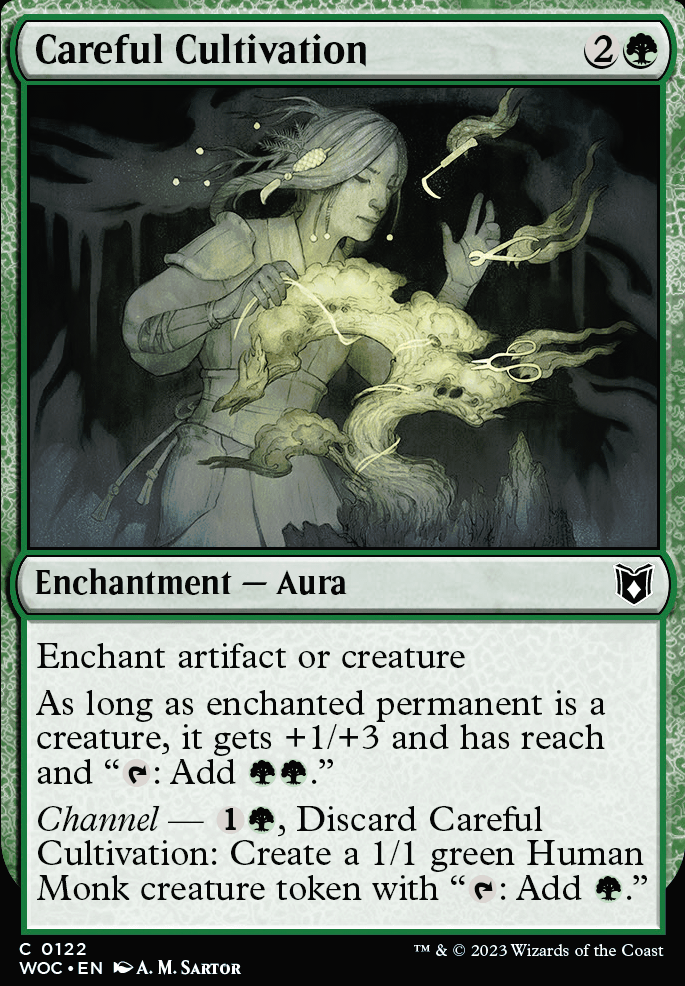 Featured card: Careful Cultivation
