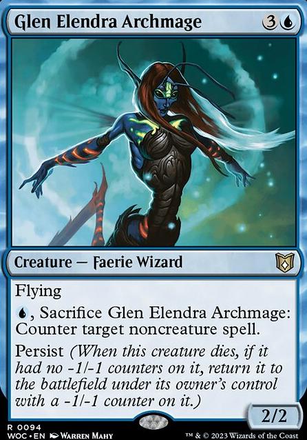 Glen Elendra Archmage feature for selesnya persist with a twist