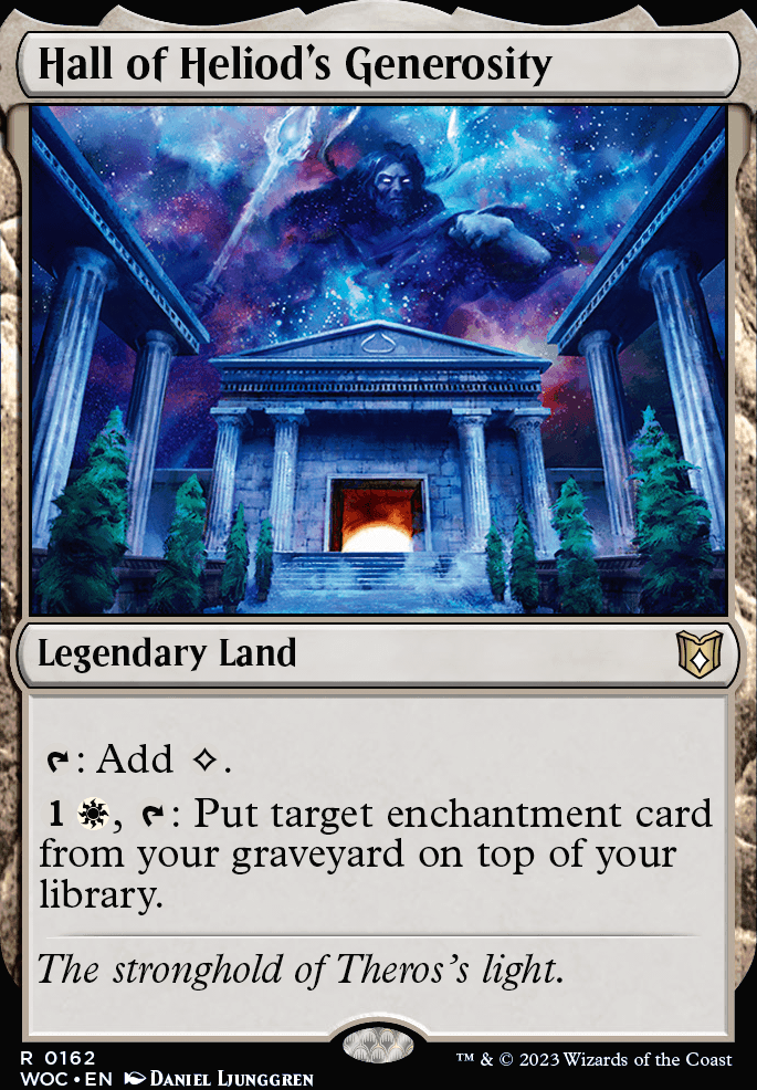 Hall of Heliod's Generosity feature for Enchantments