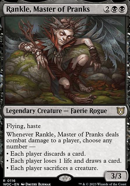 Rankle, Master of Pranks feature for Mono-black Control