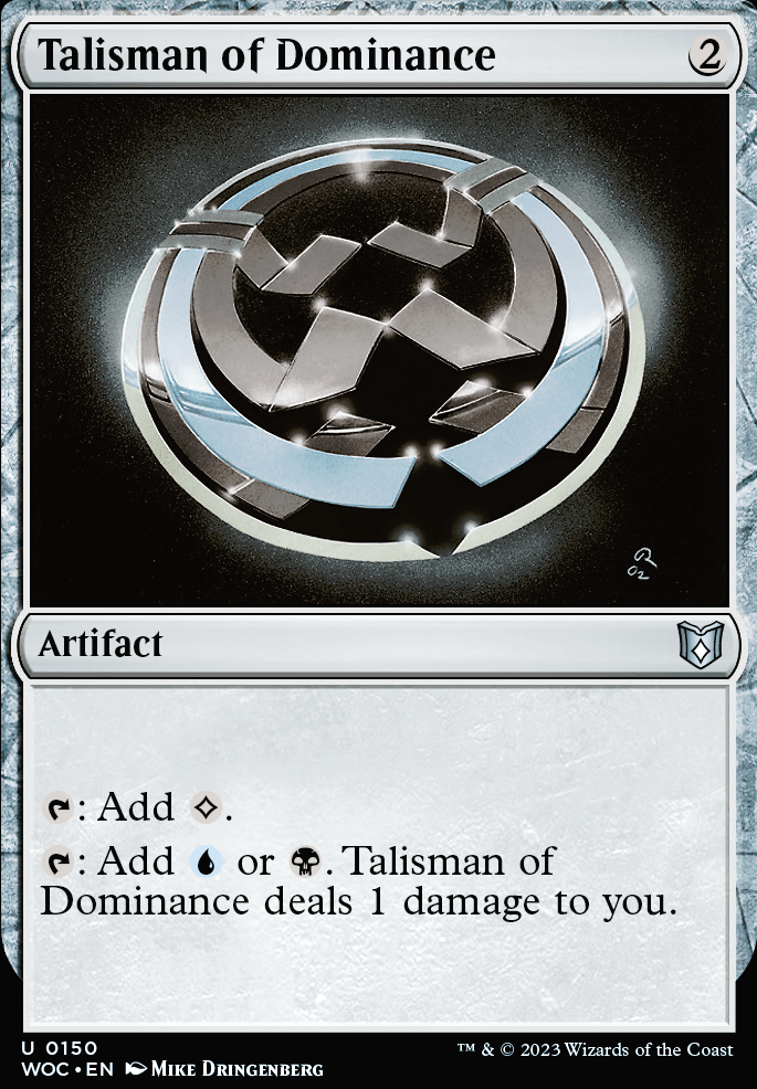 Featured card: Talisman of Dominance