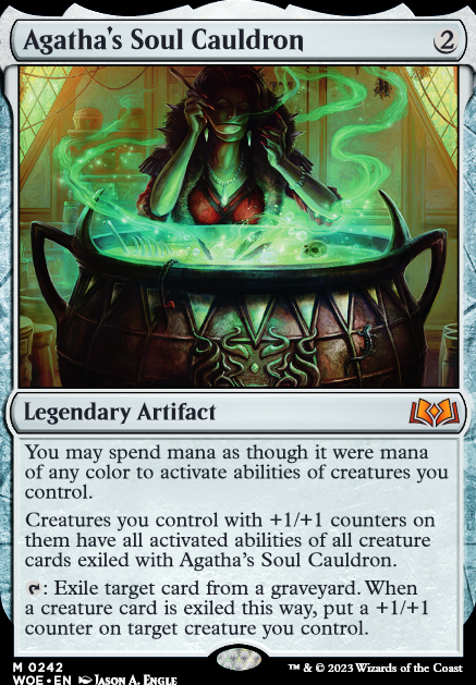 Agatha's Soul Cauldron feature for MODULAR (CREATURES AND COUNTERS)