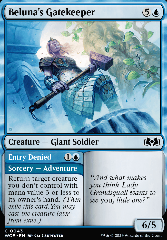 Featured card: Beluna's Gatekeeper