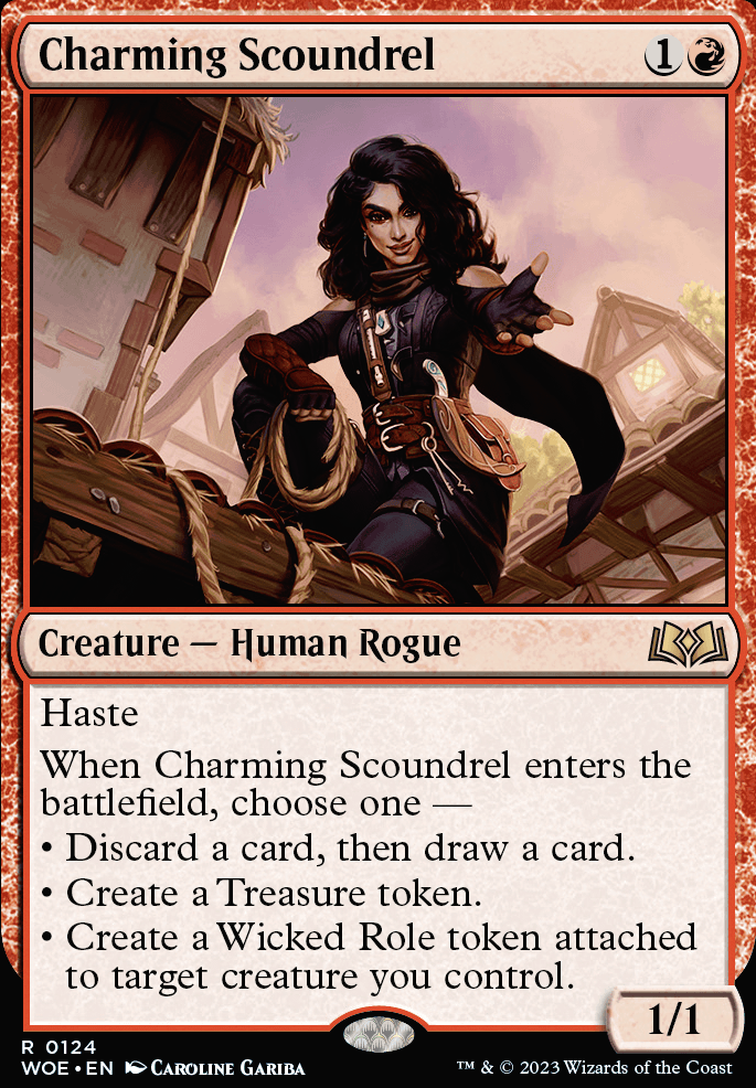 Charming Scoundrel feature for Anzrag MTG Arena