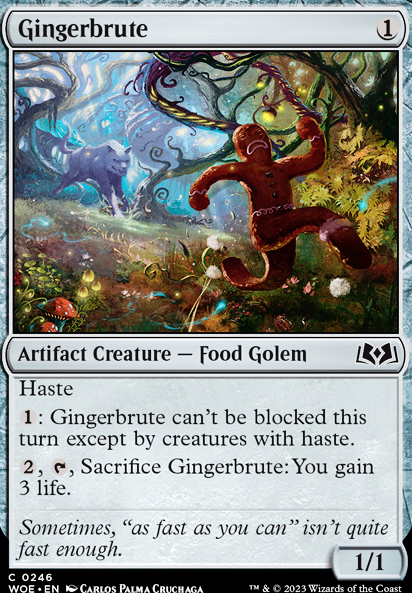 Gingerbrute feature for Food Fight