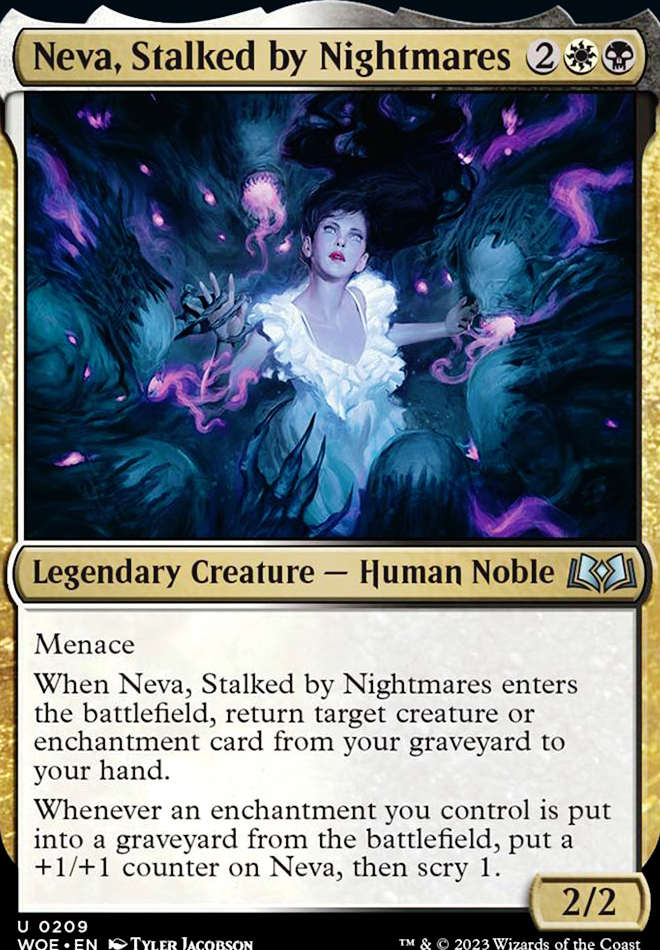 Featured card: Neva, Stalked by Nightmares