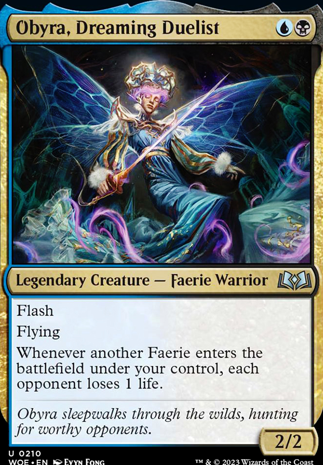 Obyra, Dreaming Duelist feature for Faerie Fears