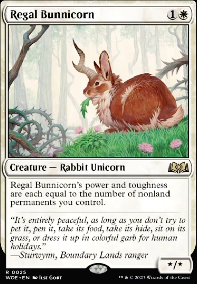 Featured card: Regal Bunnicorn