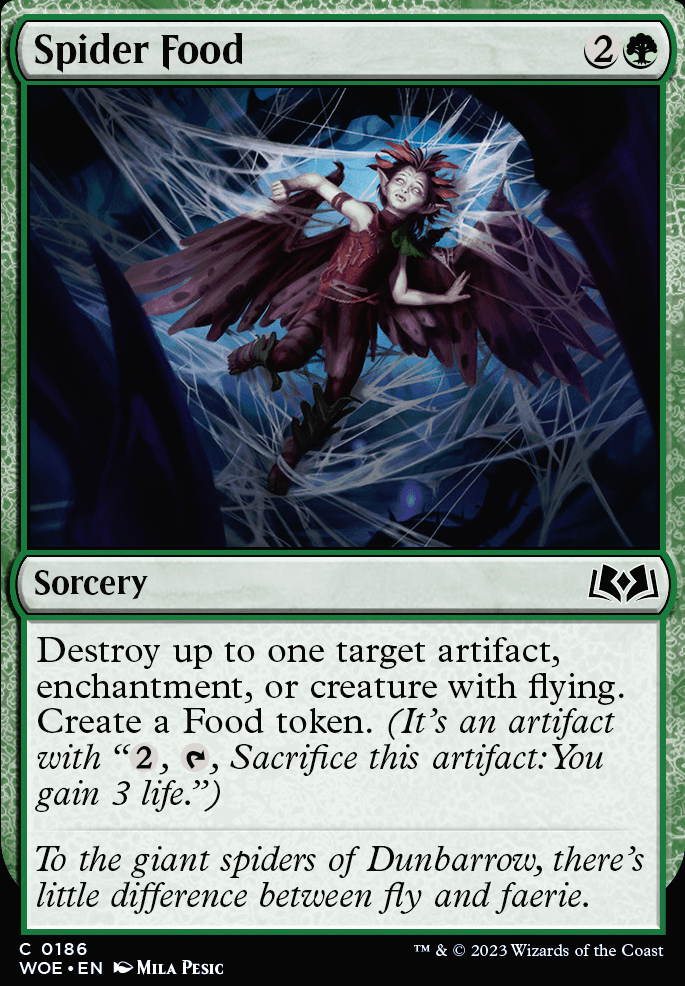 Featured card: Spider Food