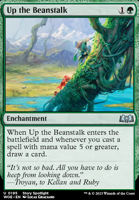 Featured card: Up the Beanstalk