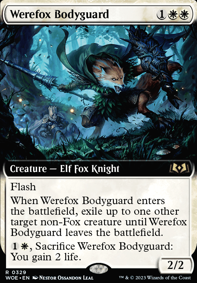 Werefox Bodyguard feature for Protect the Throne