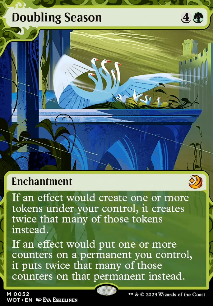 Doubling Season feature for Untitled Goose Deck