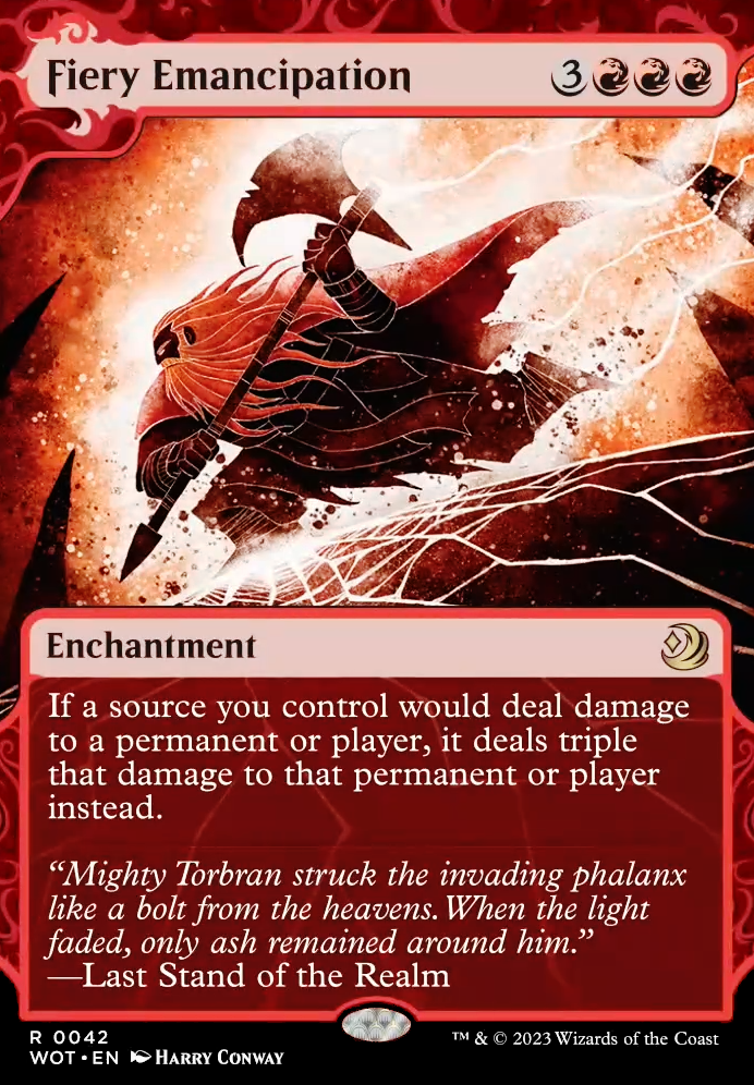 Featured card: Fiery Emancipation