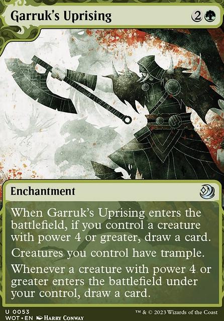 Featured card: Garruk's Uprising