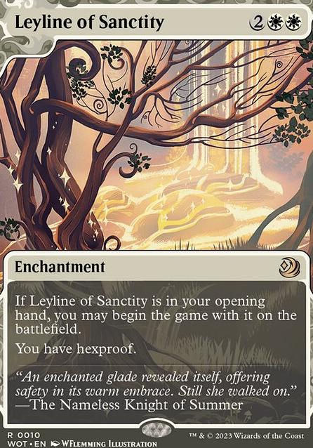 Featured card: Leyline of Sanctity