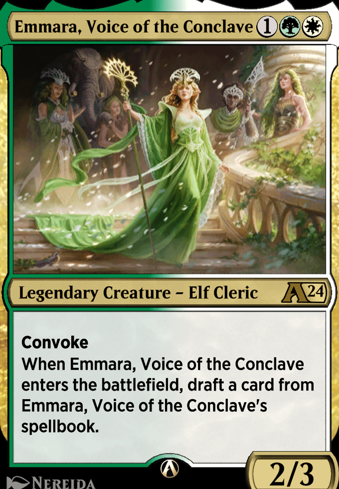 Emmara, Voice of the Conclave Emmara, Voice of the Conclave