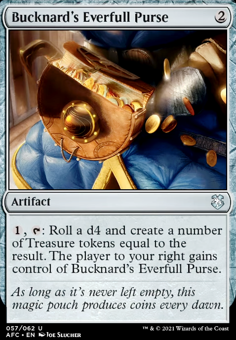 Bucknard's Everfull Purse feature for D&D DM Deck