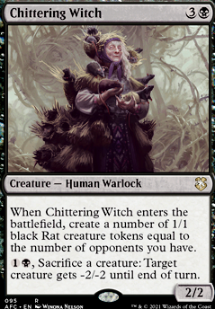 Chittering Witch feature for oops all rats