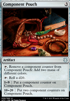 Component Pouch feature for Dicey day