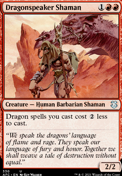 Featured card: Dragonspeaker Shaman