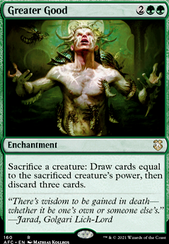 Greater Good feature for Greater Golgari
