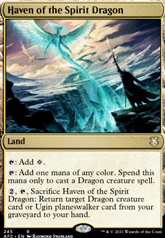 Haven of the Spirit Dragon feature for Blue/Green Dragon Tribal