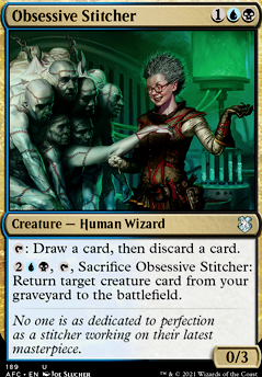 Featured card: Obsessive Stitcher