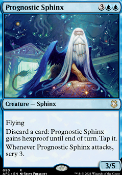 Prognostic Sphinx feature for Yennett, Cryptic Sovereign