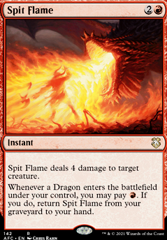 Spit Flame feature for Dragons for beginners