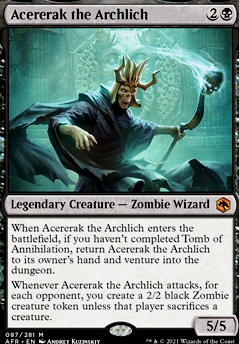 Acererak the Archlich feature for Tomb of Annihilation (Venture into the Dungeon)