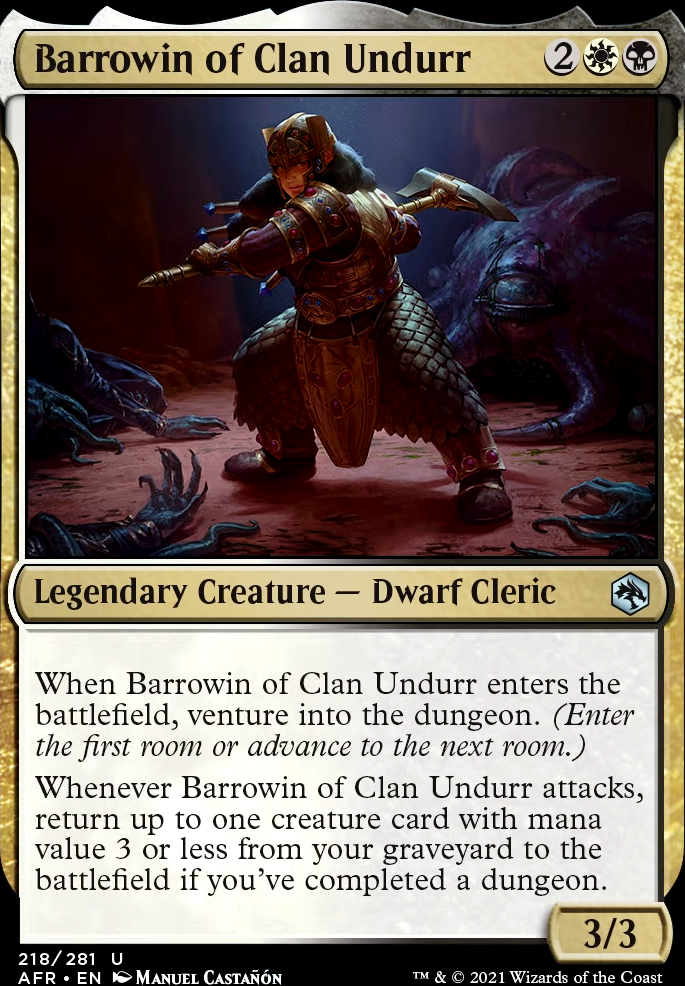 Barrowin of Clan Undurr feature for Wtf